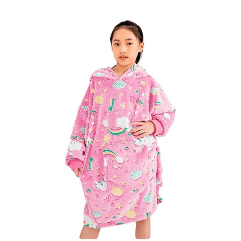 Manta Polerón con Capucha de Invierno - Multishop Chile E.I.R.L
