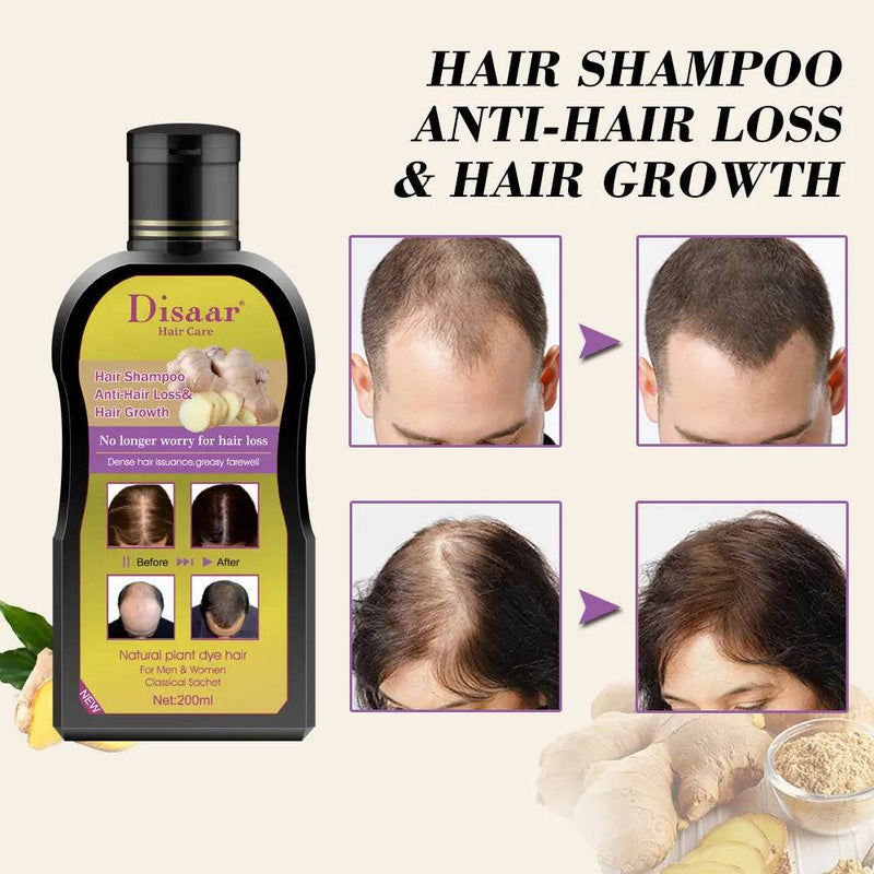 Shampoo Anticaída Orgánico con Jengibre - Multishop Chile E.I.R.L