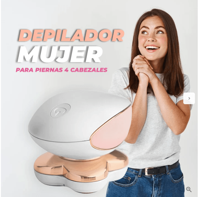 Depiladora Eléctrica para Mujer - Multishop Chile E.I.R.L