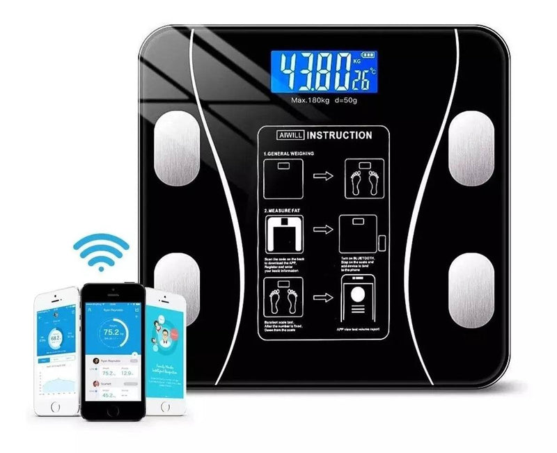 Balanza Pesa Baño Inteligente Bluetooth - Multishop Chile E.I.R.L