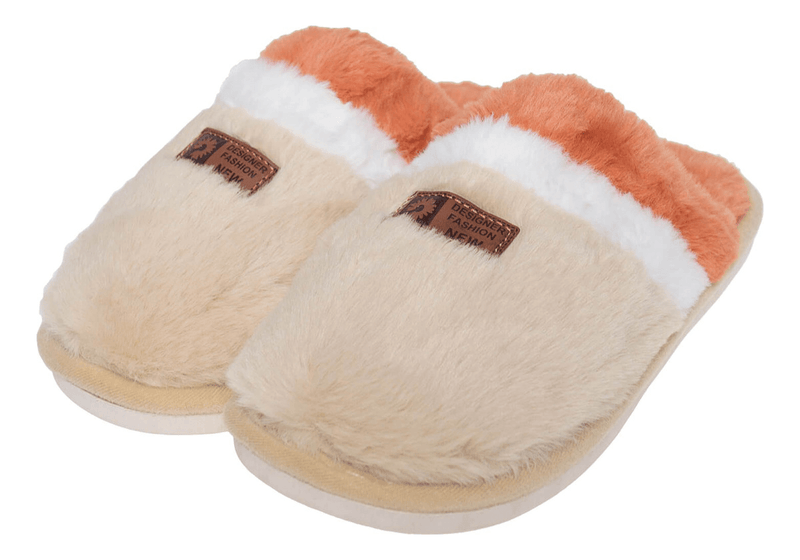 Pantufla Julia Mujer Beige Invierno - Multishop Chile E.I.R.L