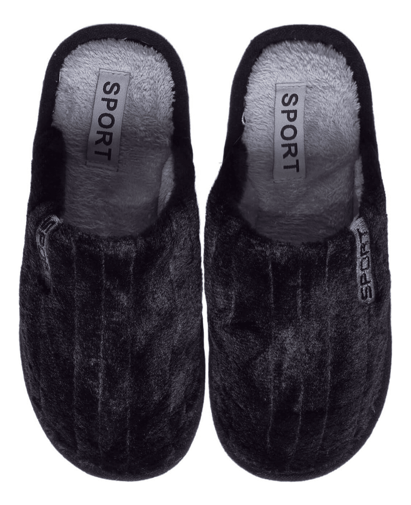 🔥 Pantuflas Manuel Negro– Comodidad y Calidez para el Invierno 🔥 - Multishop Chile E.I.R.L
