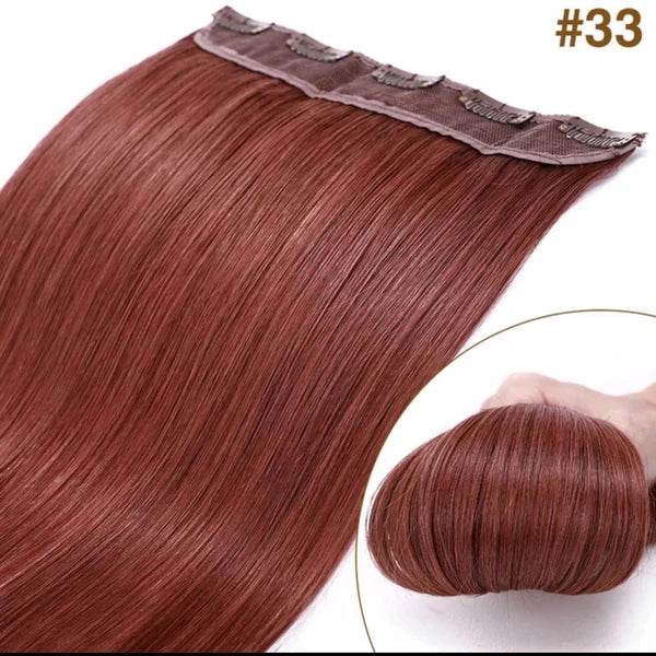 Extensiones de Cabello Premium de 5 Clips disponible en 7 colores - Multishop Chile E.I.R.L