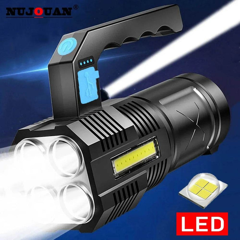 Linterna Led Táctica Recargable - Multishop Chile E.I.R.L