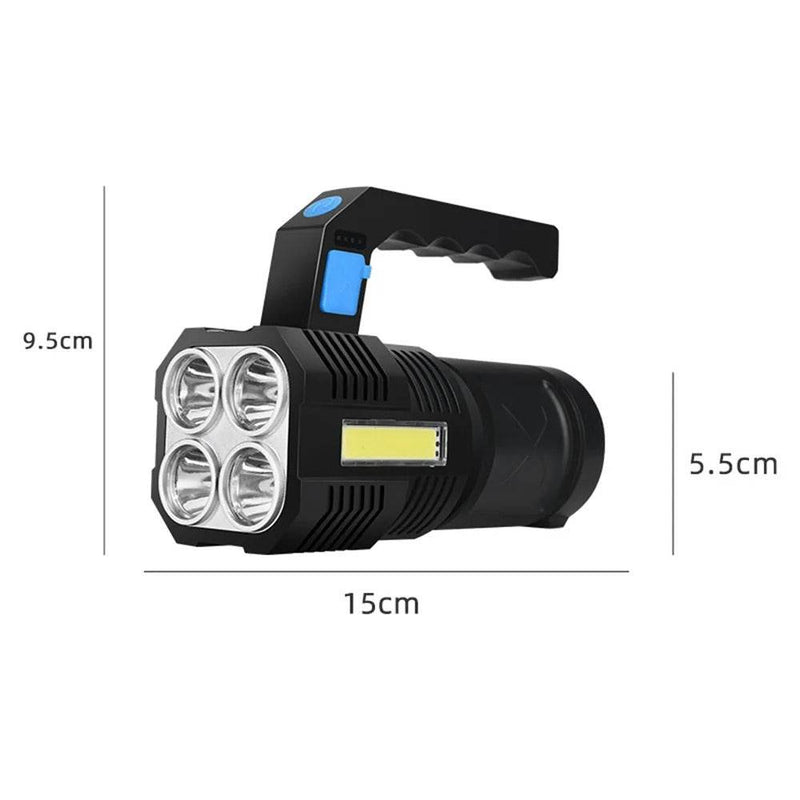 Linterna Led Táctica Recargable - Multishop Chile E.I.R.L