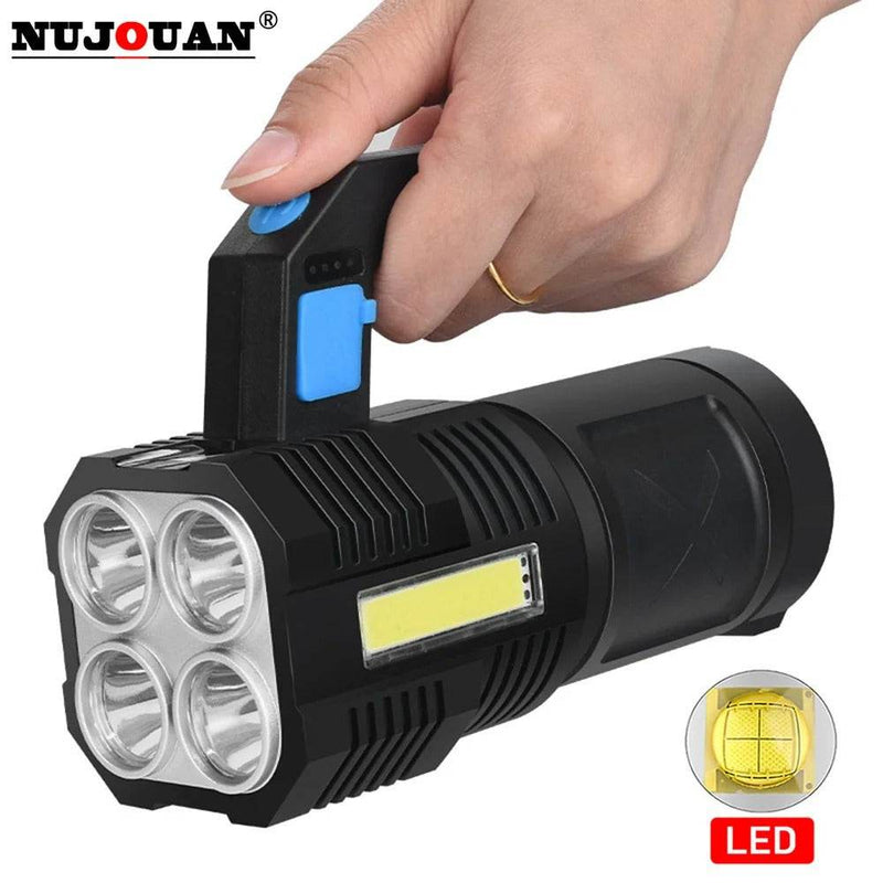 Linterna Led Táctica Recargable - Multishop Chile E.I.R.L