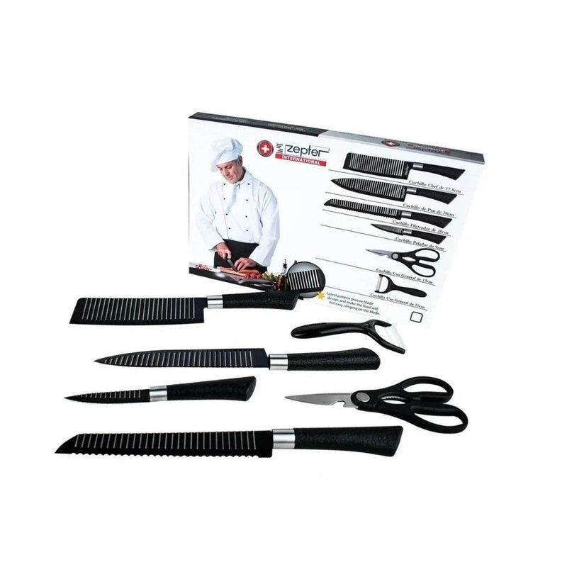 Set de Cuchillos Zepter 6 pcs - Multishop Chile E.I.R.L