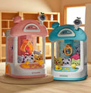 Mini Máquina Saca Peluches y Juguetes | Luces y Música | Motricidad Fina | Rosa y Celeste