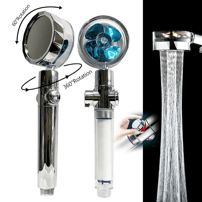 Cabezal de Ducha con filtro Purificadora + Esterilizador de Cepillos UV - Multishop Chile E.I.R.L