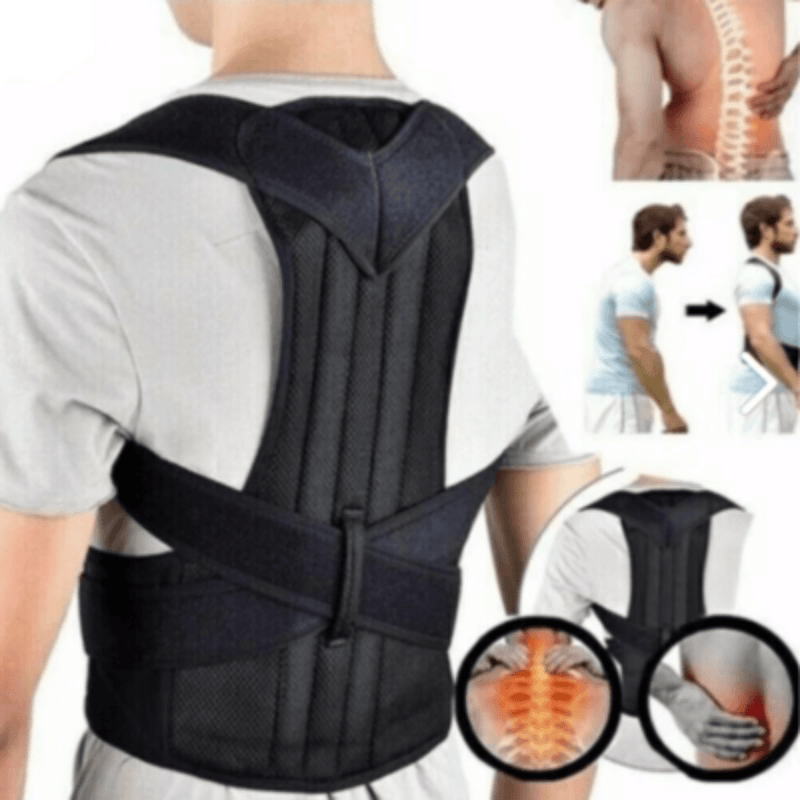 Faja de Soporte Postural para Hombre – Doble Cinturón - Multishop Chile E.I.R.L