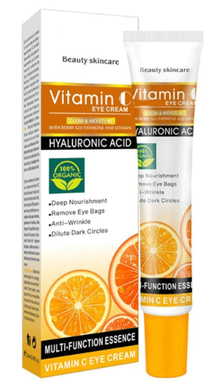 Crema Contorno de Ojos Ojeras con Vitamina C de Flower Secret - Multishop Chile E.I.R.L