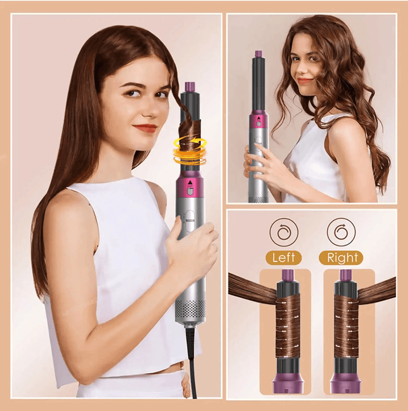 Cepillo Secador 5 En 1 Profesional - Multishop Chile E.I.R.L