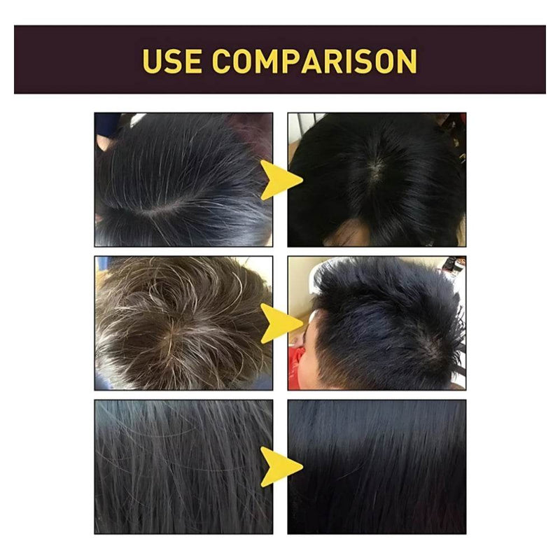 Shampoo Cabello Negro Canas Caja 12 Un - Multishop Chile E.I.R.L