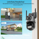Hogar Cámara Doble Lente con Sirena WiFi – Seguridad HD para el Hogar de Tendeli- Ecuador en