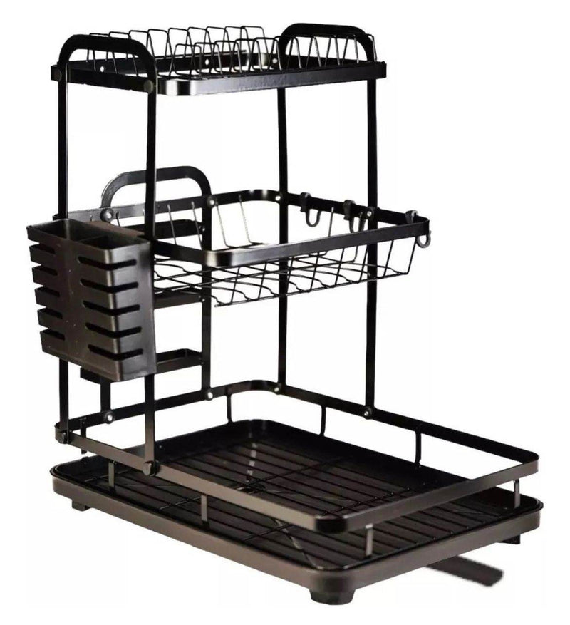 Escurridor de Platos 3 Niveles con Bandeja - Multishop Chile E.I.R.L