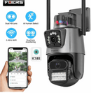 Hogar Cámara Doble Lente con Sirena WiFi – Seguridad HD para el Hogar de Tendeli- Ecuador en