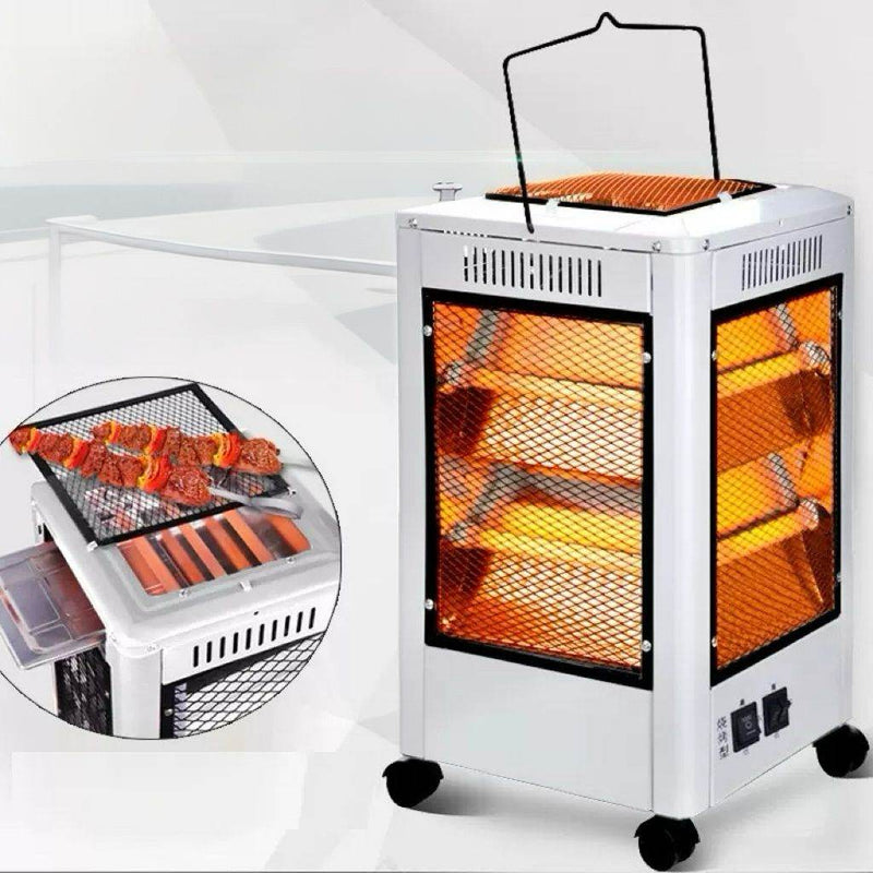 🔥 Calefactor Cerámico de Invierno con Efecto Llamas 3D – Potente, Seguro y Elegante 🔥 - Multishop Chile E.I.R.L