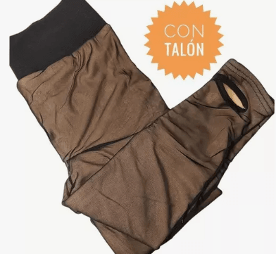 Pack 3 Calzas de Polar Efecto Piel invierno - Multishop Chile E.I.R.L