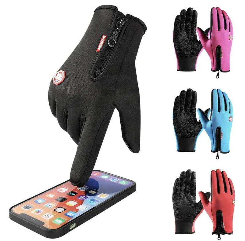🔥 Guantes invierno Touch con cierre – Máximo Abrigo y Funcionalidad 🔥 - Multishop Chile E.I.R.L
