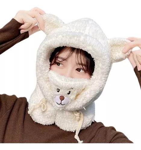 GM - Gorro con orejas de oso para invierno - Multishop Chile E.I.R.L