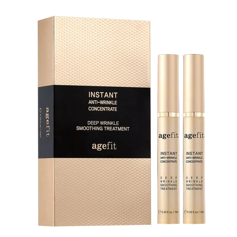 Agefit Sérum Facial Anti-edad | Efecto Lifting Instantáneo | 2x15mL | Moléculas Patentadas