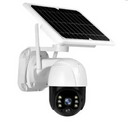 Cámara de Seguridad Solar WiFi PTZ Mcasa | 300° | Visión Nocturna | Audio Bidireccional | App V380