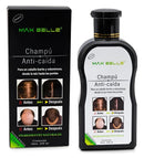 Champú Anticaída Max Belle 200ml | Ingredientes Naturales | Fortalece y Da Volumen
