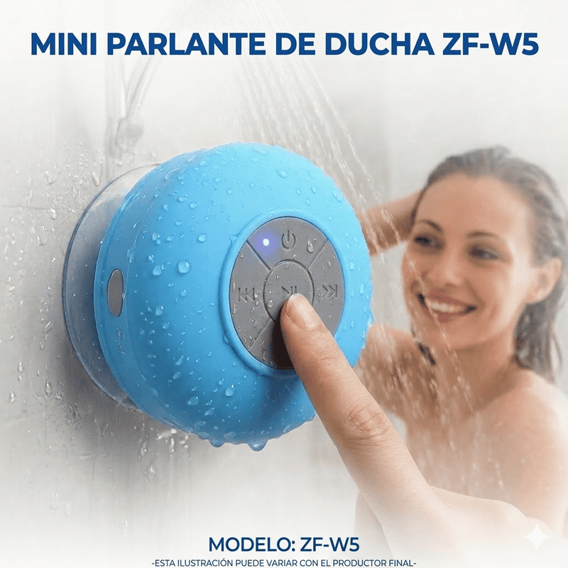 Hogar Parlante de Ducha Bluetooth - Música Sin Interrupciones en Tu Baño en Ecuador de Tendeli Ecuador en
