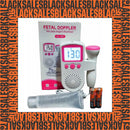 Monitor Fetal Portátil JSL-T501 | Doppler | Pantalla Digital BPM | Altavoz Integrado | Gel Incluido