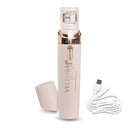 Epilwiz Depiladora Portátil Vello Facial | Cabezal Dorado | Luz LED | USB