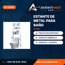 Hogar Estante de Metal para Baño - Organización Anticorrosiva en Tu Baño en Ecuador de Tendeli Ecuador en