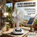 Hogar Ventilador Solar Recargable de Tendeli- Ecuador en