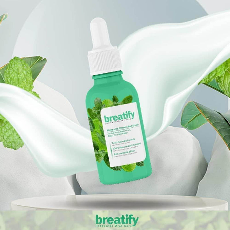BREATIFY – Gotas para el Mal Aliento (25ml) - Multishop Chile E.I.R.L