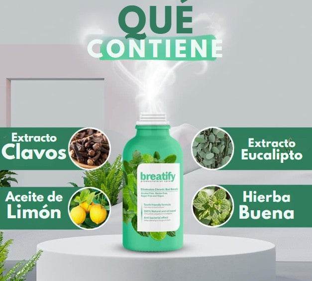BREATIFY – Gotas para el Mal Aliento (25ml) - Multishop Chile E.I.R.L