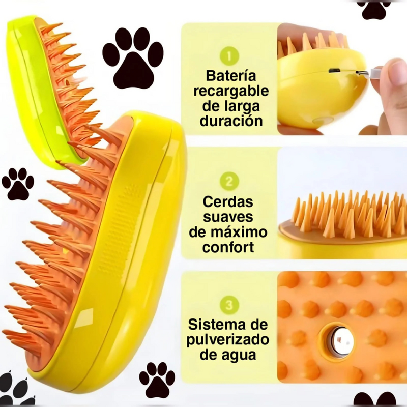 Cepillo de Vapor Mascotas