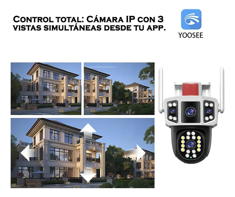 Camara De Seguridad Wifi Yoose Ip Baliza