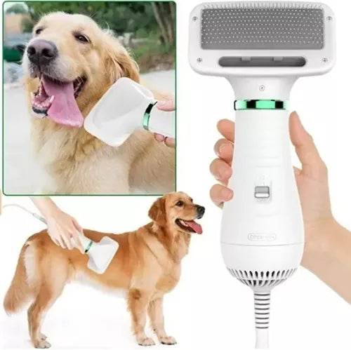 Secador De Pelo Peine Para Mascotas 2 En 1 Portátil - Multishop Chile E.I.R.L