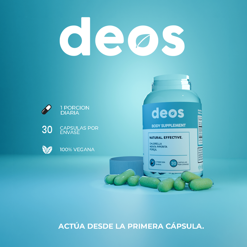 Deos® - Desodorante Corporal en Cápsulas