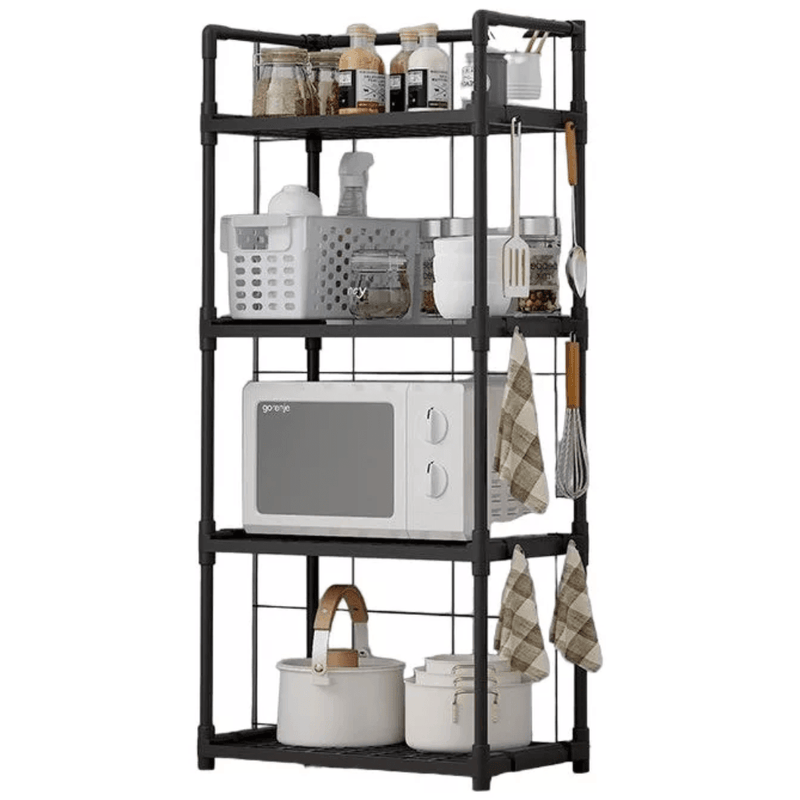 Estante Multiuso 4 Niveles - Blanco - Multishop Chile E.I.R.L