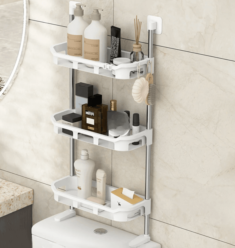 Estante Repisa Para Baño Tres Niveles - Multishop Chile E.I.R.L