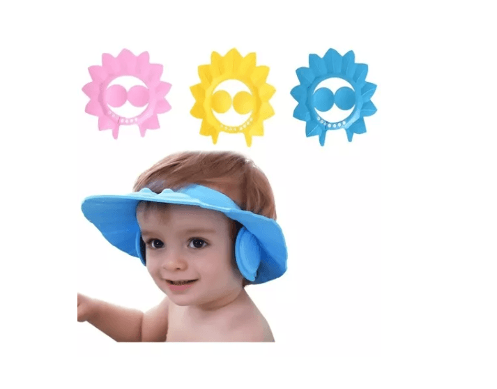 Gorro de Baño para Bebés: Visera de Ducha para un Baño Seguro y Divertido - Multishop Chile E.I.R.L