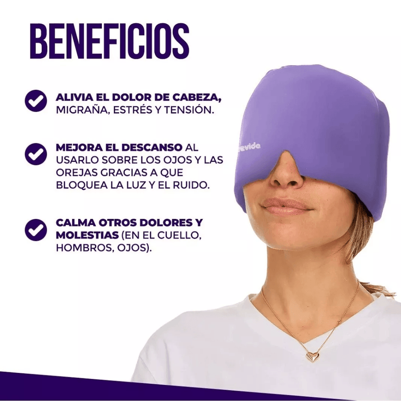 Gorro de Gel Refrescante - Diseño Cobrevida - Multishop Chile E.I.R.L