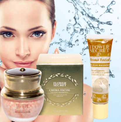 Hidratación definitiva: Kit de crema facial y ácido hialurónico - Multishop Chile E.I.R.L