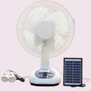 Hogar Ventilador Solar Recargable de Tendeli- Ecuador en