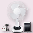Hogar Ventilador Solar Recargable de Tendeli- Ecuador en