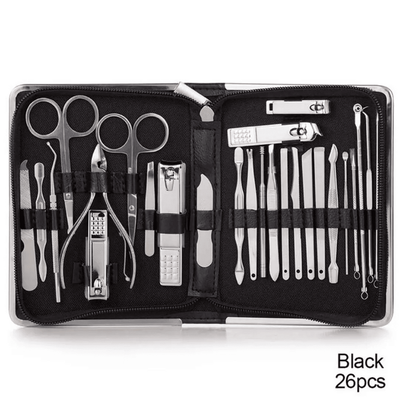 Kit Manicure Pedicura 26 Piezas - Multishop Chile E.I.R.L