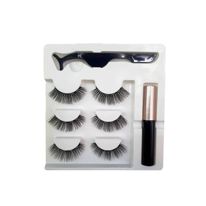 Kit de Polvo Sellador para Cejas + Kit Pestañas Magnéticas Reutilizables - Multishop Chile E.I.R.L