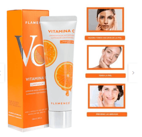 Limpiador Facial Vitamina C Flamenco - Multishop Chile E.I.R.L