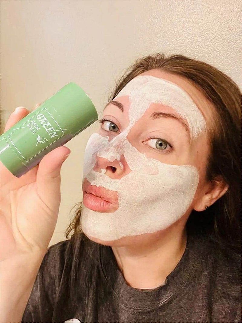 Mascarilla de té verde, mascarillas faciales de limpieza profunda. - Multishop Chile E.I.R.L