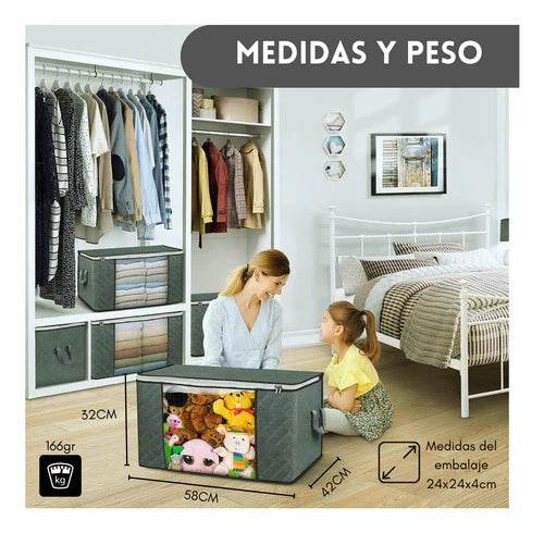 Organizador Caja Bolsa de Almacenamiento - Armonía Vital - Multishop Chile E.I.R.L